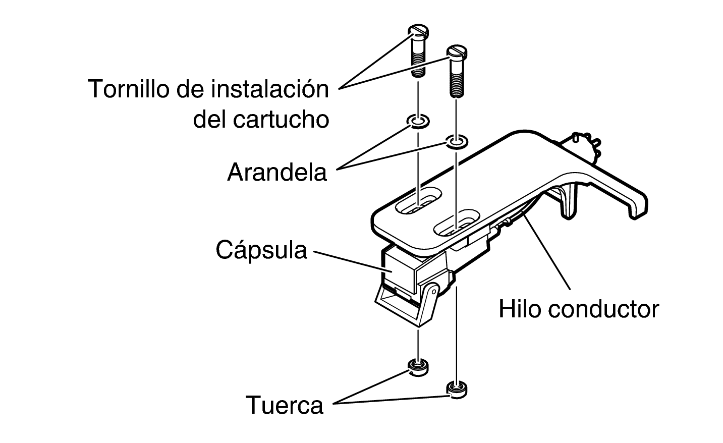 Remove cartridge DP500BT